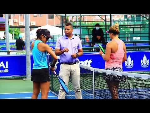 10 07 61 เทนนิสอาชีพหญิง “ไอทีเอฟ โปร เซอร์กิต 2018  พรีเซนเต็ด บาย แซท