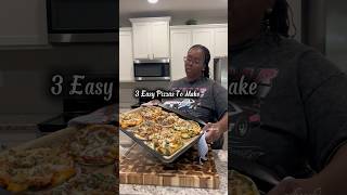 Bbq chicken | basil pesto | pep & pineapple pizza #easyrecipe