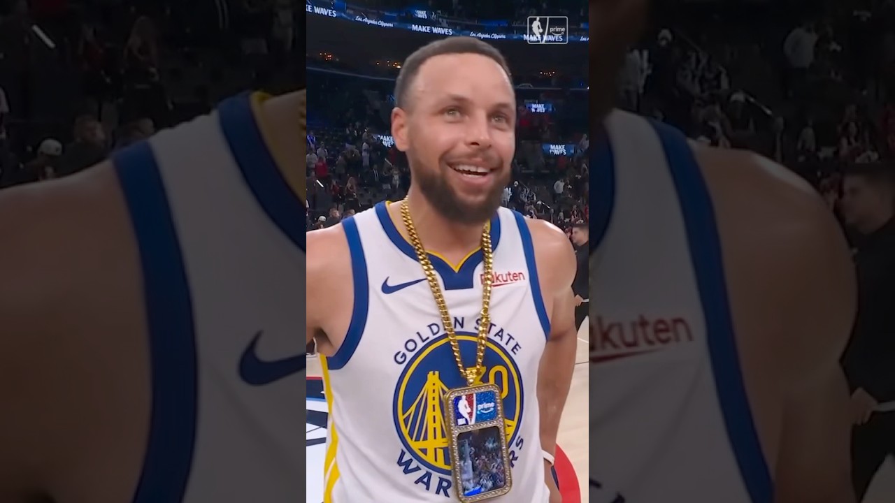 STEPH CURRY GOT SOME NEW ICE 👑💎🧊 #stephcurry #warriors #goldenstatewarriors #NBA