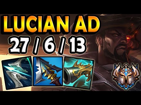 Lucian ADC vs Draven - NA Challenger Patch 11.17