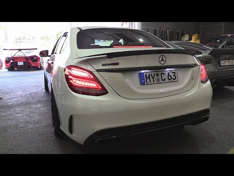 725HP RENNtech Mercedes-AMG C63S - LOUD Revs & Accelerations!