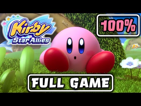 Kirby Star Allies - FULL GAME 100% Walkthrough - No Commentary (60FPS Mod)