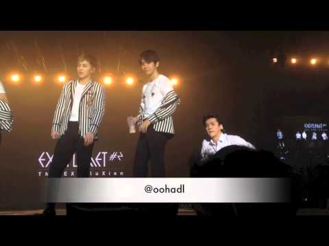 160227 EXOLUXION INDONESIA - 2nd Second MENT #BAEKHYUN #SEHUN ( 백현 세훈 )