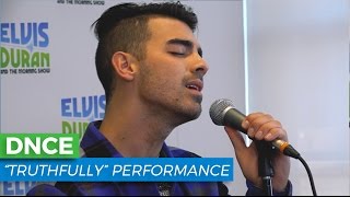 DNCE - &quot;Truthfully&quot; Acoustic Performance | Elvis Duran Live