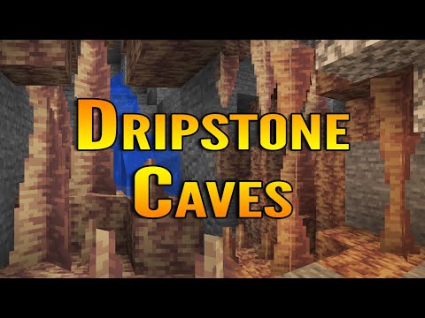 ShireenPlays - Minecraft 1.17 Snapshot 20w49a Dripstone Cave Generation (Minecrft 1.17 Cave Update)