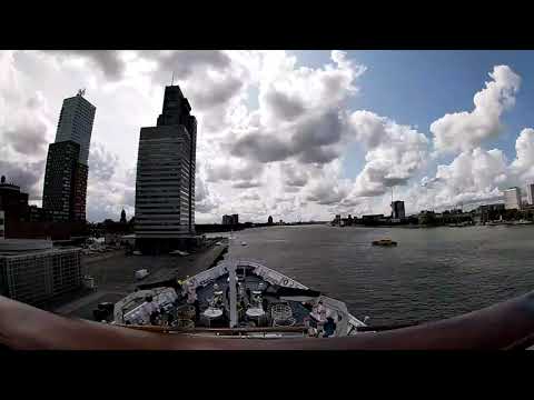 Marco Polo - Rotterdam Sailaway Time-lapse