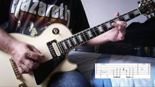 Slade - My Oh My ( guitar tutorial w/ tabs)