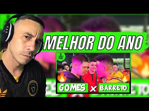 ZEN REACT-(MELHOR DO ANO? 😱🔥) Barreto x Gomes (DF) | 1FASE | 189ª Batalha do Ana Rosa