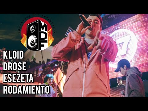 FILTROS // DROSE vs RODAMIENTO vs ESEZETA vs KLOID// REMASTERIZADO //MDF MAESTROS DEL FREESTYLE 2019