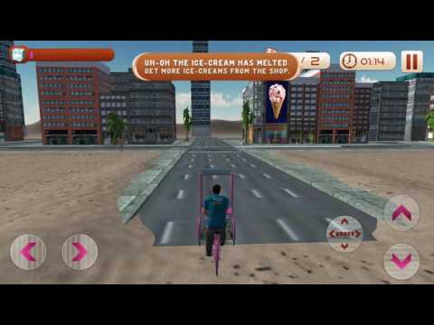 Beach Ice Cream Delivery Boy Video