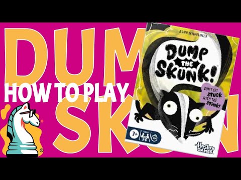 Learn to Play Dump the Skunk - Hand Shedding Card Game Stinky Fun!