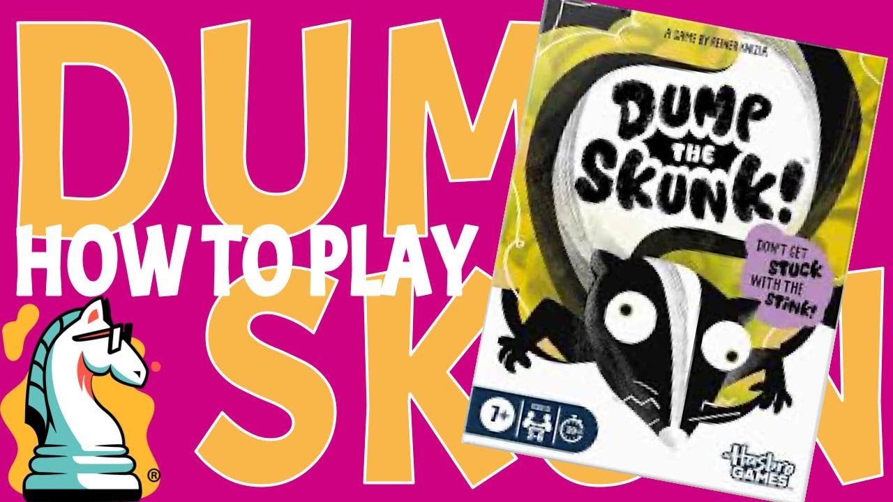 Learn to Play Dump the Skunk - Hand Shedding Card Game Stinky Fun!