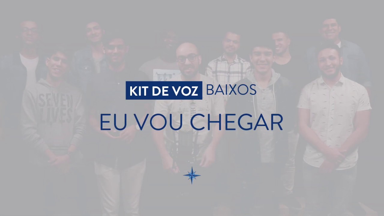 Kit de voz - Eu vou chegar - Baixo