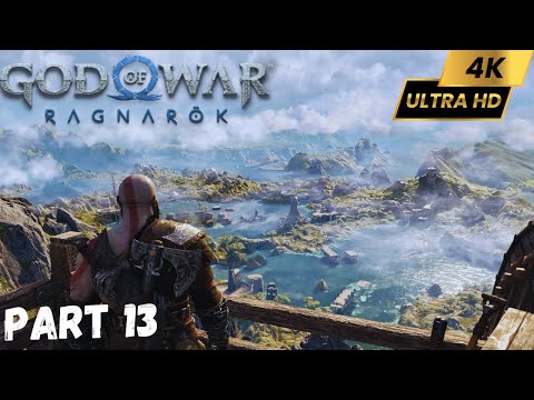 God of War Ragnarok PS5 Walkthrough Gameplay Part 13 - ASGARD (Full Game) 4k60fps
