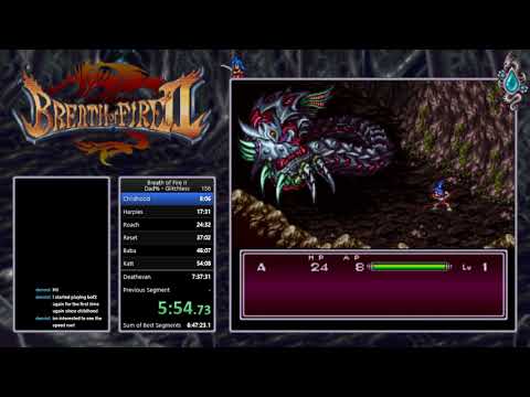 Breath of Fire II Glitchless - 7:23:53 WR