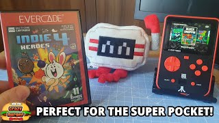 Evercade Indie Heroes 4 - Perfect For The Super Pocket!
