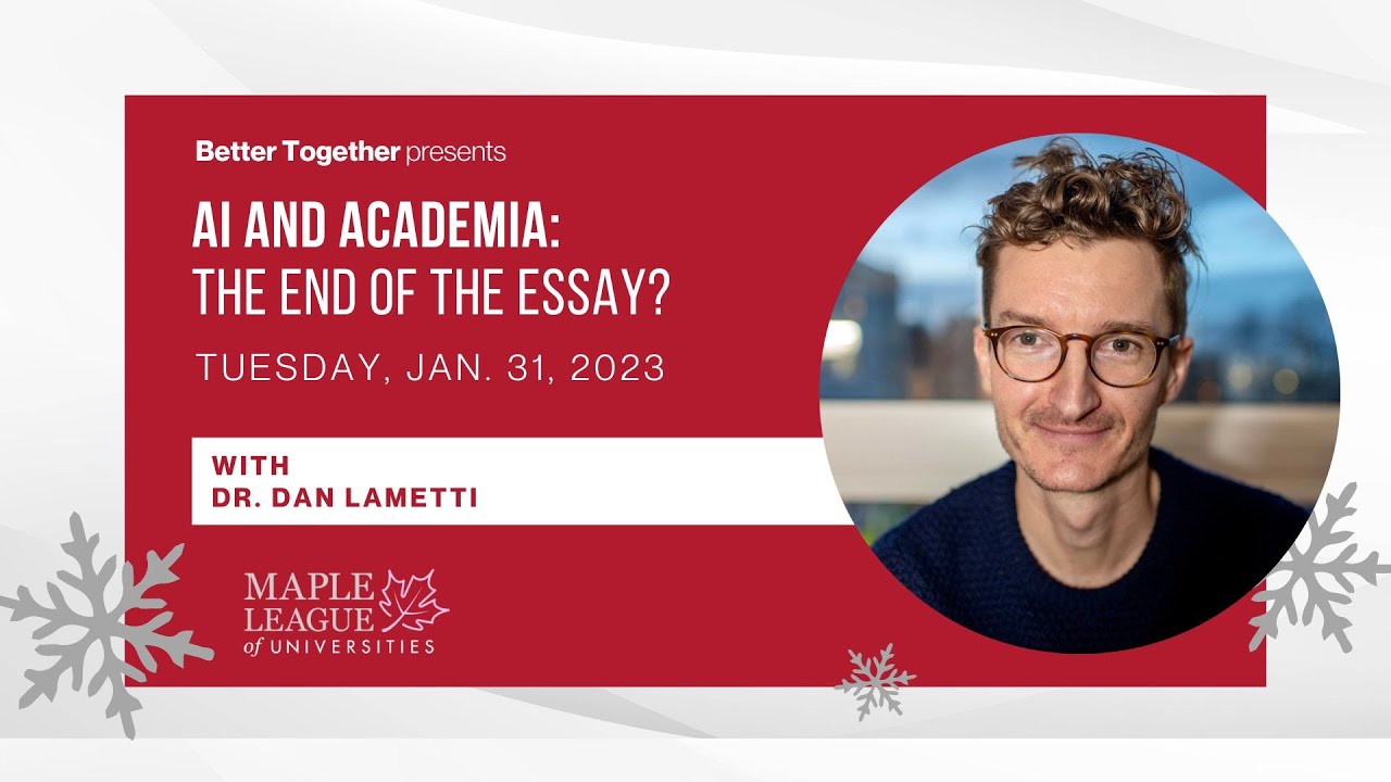 AI and Academia: The End of the Essay?