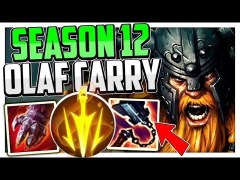 SEASON 12 LETHAL TEMPO TURNS OLAF IN A GOD TIER CARRY! | How to Play Olaf S12 League of Legends