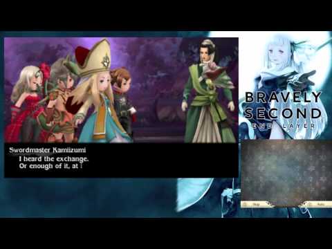 Bravely Second [Uncensored]: Bonus Boss #2 - Kamiizumi (Swordmaster Asterisk)
