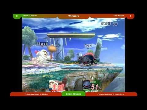 Crossfire: Anti (Metaknight) vs Nakat (Ice Climbers) Winners Semifinals
