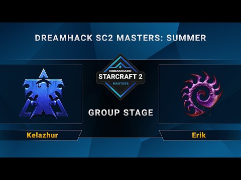 SC2 - Kelazhur vs. Erik - DreamHack SC2 Masters Summer - Semifinals - LA