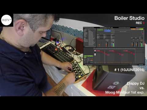 Boiler Studio REC #001 | Ciappy DJ (Moog Minitaur exprmnt 001)