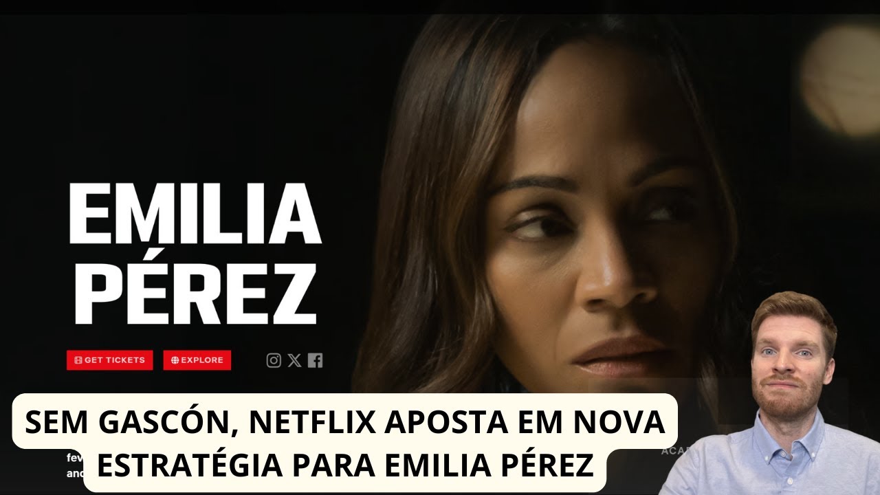Netflix afasta Gascón da campanha de Emilia Pérez e direciona foco para Zoe Saldaña