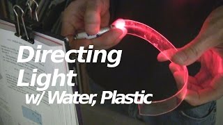 Directing Light with Water and Plastic - Science Short