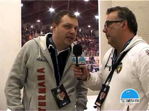 TELE UMBRIA VIVA SERVIZIO TG"FINALE COPPA ITALIA" TERNANA FUTSAL - LAZIO 17 03 14