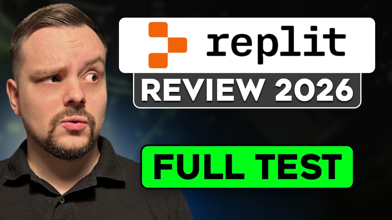 Replit AI Review - (2026) I Try to Built an AI Study App with No Code… Here’s What Happened video thumbnail