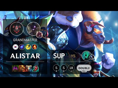 Alistar Support vs Thresh - KR Grandmaster Patch 11.4