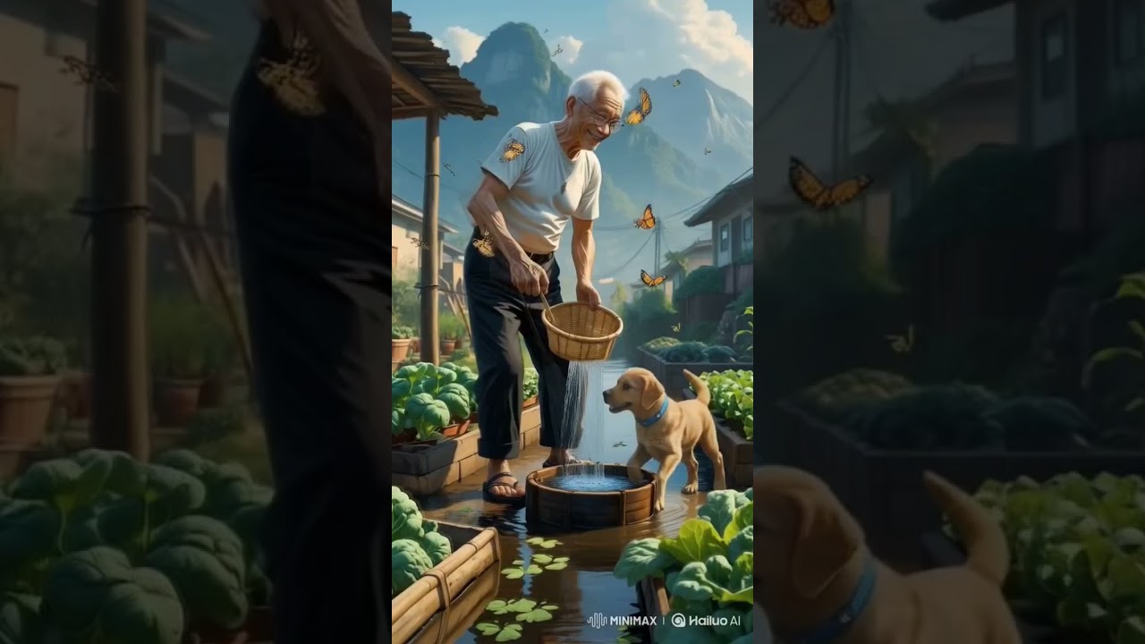 a breathtakingly detailed, ultra-high-resolution illustration of an elderly man, 70 years old, with