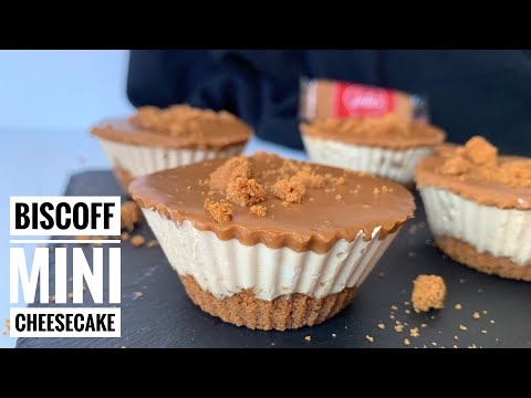 Deliciousnessly | BISCOFF MINI CHEESECAKE | Puff Pastry Lotus Biscoff