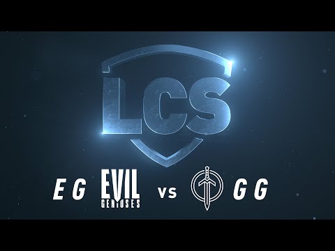 EG vs GG | Week 6 | Spring Split 2020 | Evil Geniuses vs. Golden Guardians