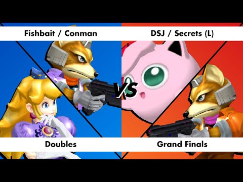 Fishbait (Peach) / Conman (Fox) vs DSJ (Jigglypuff) / Secrets (Fox) - Doubles GF - The Returnament