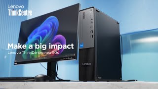  ThinkCentre neo 50s Gen 5 – Small in size, heavy
