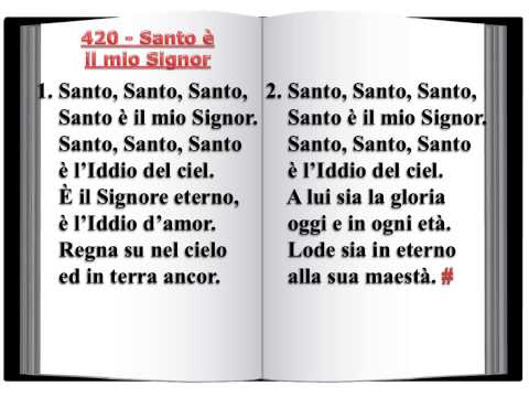 420 Santo è il mio Signor - Innario Chiesa Cristiana Avventista del Settimo Giorno 2014