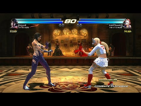 10_3 UNKNOWN y JUN vs Kunimitsu y Lili Rochefort Ryona - Tekken tag 2 ( Uchiha x24 ) Offline PS3