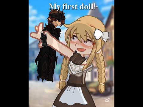 MAGIC DOLL😱⁉️ #gacha #shorts #meme