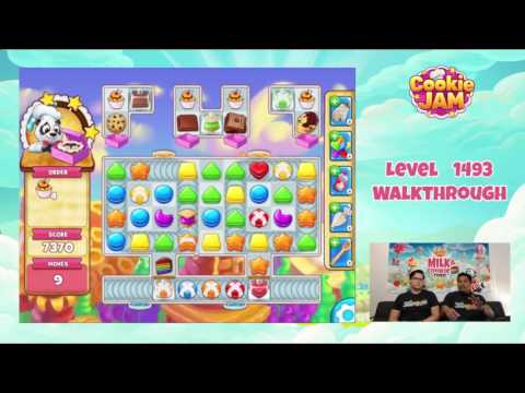 How to beat Level 1493 in Cookie Jam