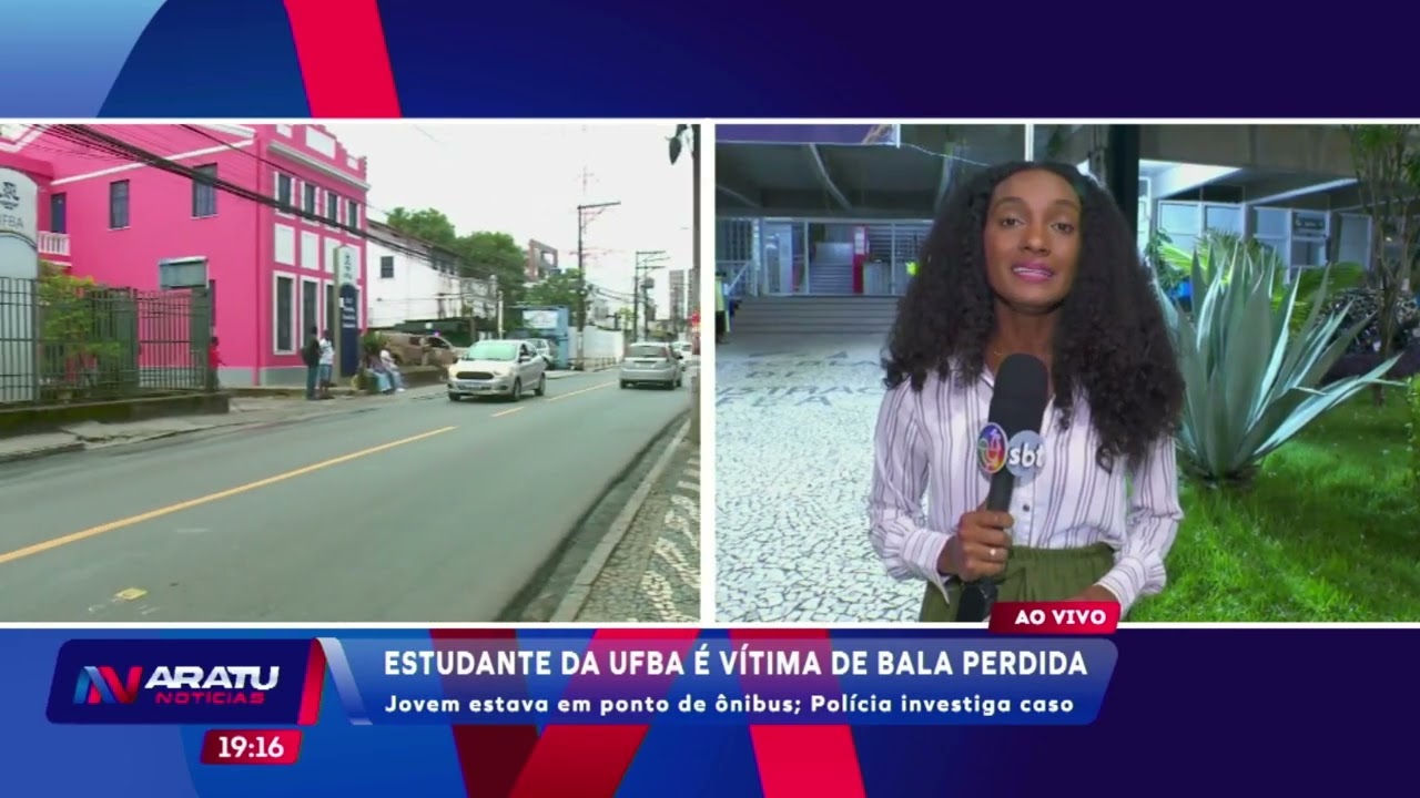 Estudante da UFBA é baleada em ponto de ônibus na Federação