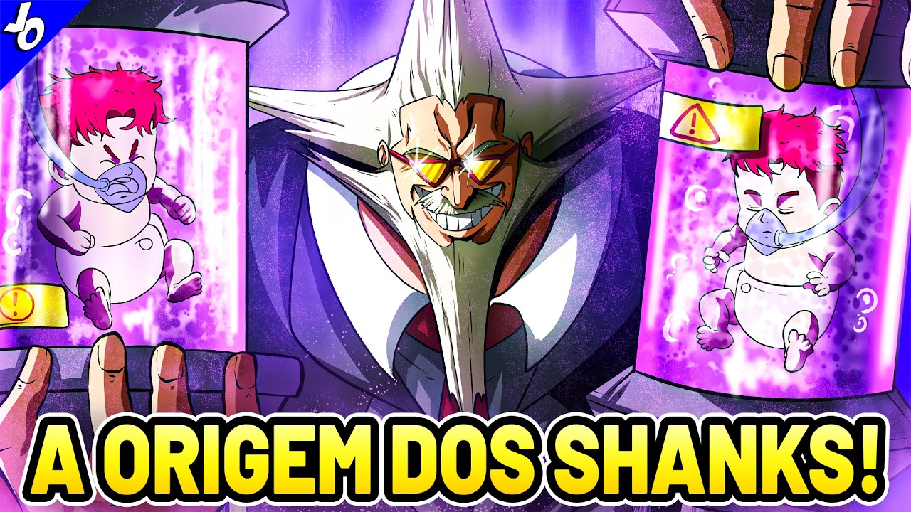 A ORIGEM DE SHANKS E A HISTÓRIA DE SUA FAMÍLIA CONFIRMADO EM ONE PIECE