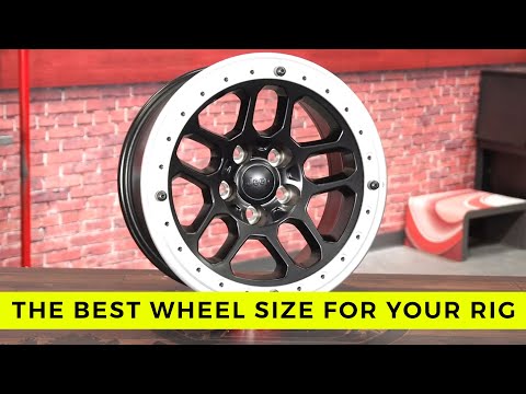 What Size Wheel Should You Put on Your Jeep Wrangler or Gladiator?