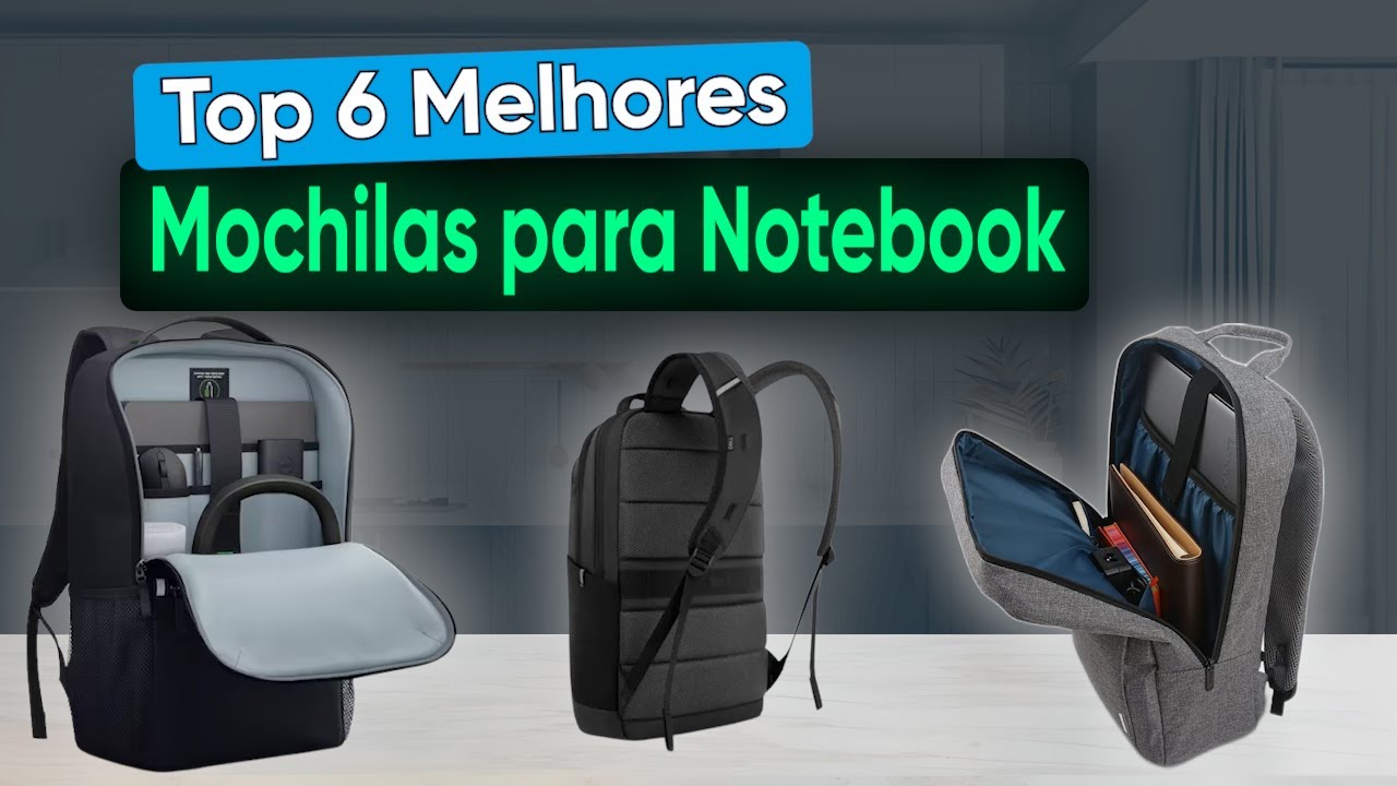 6 Melhores Mochilas para notebook em 2024
