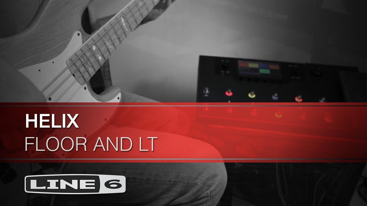 Pedaleira Multi-efeitos – Helix LT