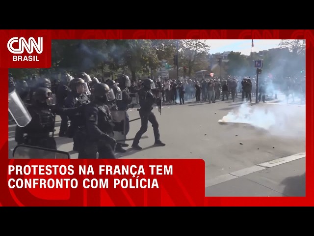 Protestos estudantis que se espalharam por toda a França; entenda motivo | LIVE CNN