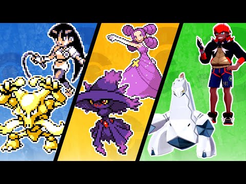 Toughest Gym Leader in Every Pokemon Game