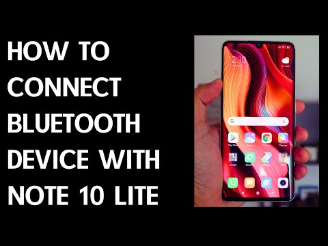 How to Connect Bluetooth Device to XIAOMI Redmi Note 10 Lite