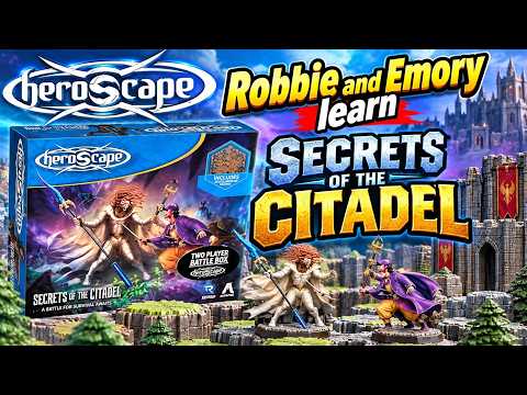 Rob and Emory learn Heroscape