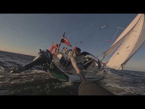 Albin Vega 27 . Latvija-Gulf of Riga. August 2022